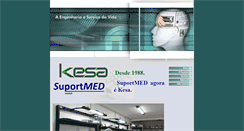 Desktop Screenshot of kesa.com.br